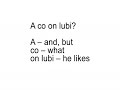 Polish Basics - Unit 2