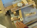 Quick set tenon jig Quick set tenon jig