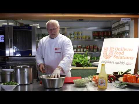 TV Gastro&Hotel: Videorecept Milana Sahánka, šéfkuchaře Unilever Food Solutions: Jarní závitky s rybou a zeleným salátem
