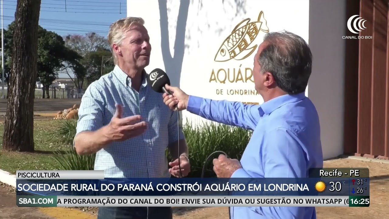 Sociedade Rural do Paraná constrói aquário em Londrina