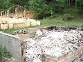 Raising the Kiln Shed Roof