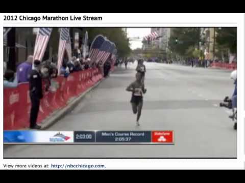Tsegaye Kebede - Chicago Marathon Highlights (Men's Finish)