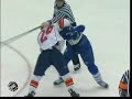 Matt Stajan vs. Ruslan Salei 02/05/08 Matt Stajan vs. Ruslan Salei 02/05/08