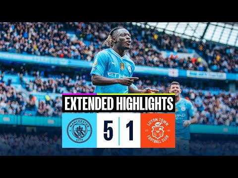 FC Manchester City 5-1 FC Luton Town