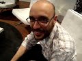 um alo do leo minutos antes da palestra come�ar