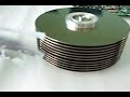 Micropolis 3.6GB Hard Drive Spinning Outside Casing Part 2