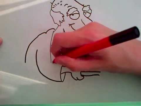 how to draw herbert p. bear