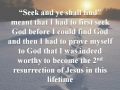 Jesus IIIs Spiritual Awakening