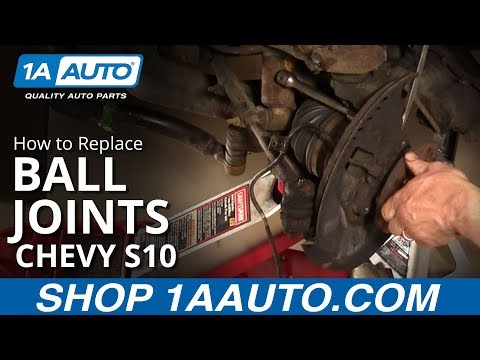 How To Install Replace Front Lower Ball Joint Part 1 Chevy GMC S-10 S15 – 1AAuto.com