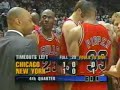 1996 Knicks Bulls Game 3 End of Regulation