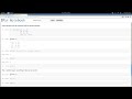 Click here to watch this video Adventures with GIS: an introduction to IPython and the joy of play
