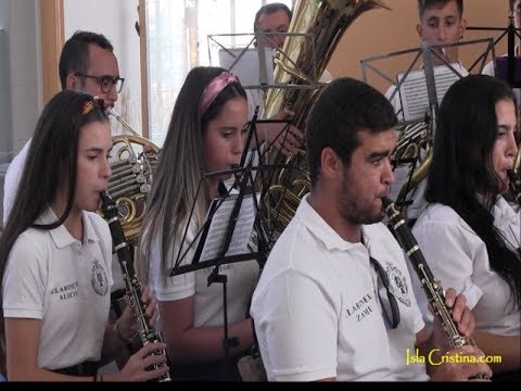 Concierto en Pozo del Camino de la banda de música “Virgen del Rosario” de Ayamonte