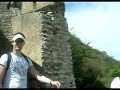 Kate & Naith - a short clip climbing down at Jinshanling.
