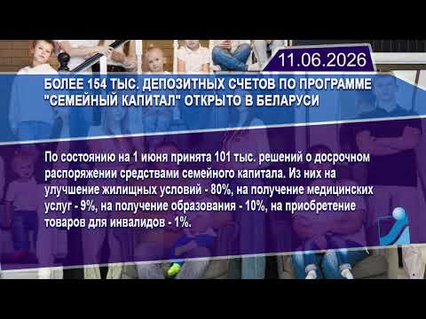 Новостная лента Телеканала Интекс 11.06.26.