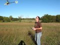 New Blade 400 - Pulling Grass out of the Skids durring flight !