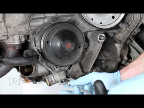 Porsche 911 Carrera (996) 1999-2005 – Coolant (water) pump DIY, how to replace