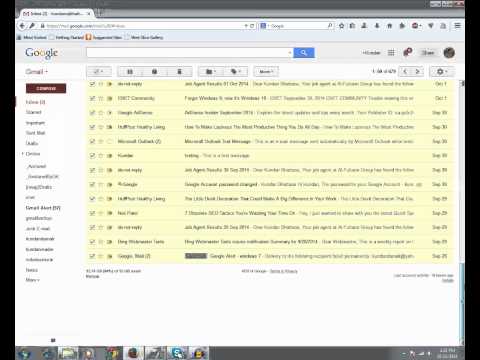 how to locate archived email in gmail