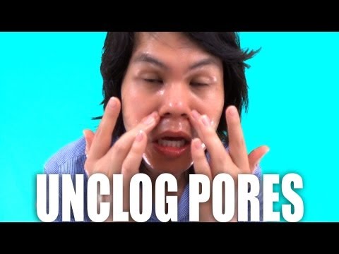 how to cure clogged pores