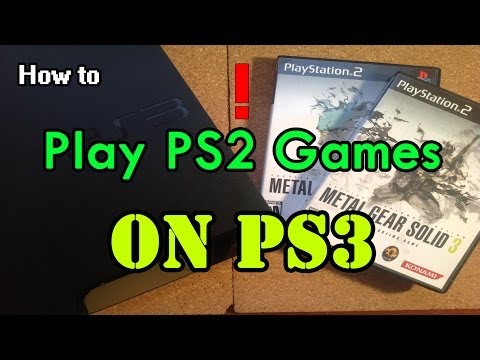 how to ps2 games on ps3