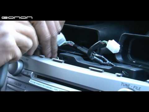 Toyota Camry Dash Kits DIY Installation Guide for Eonon General Car DVD GPS