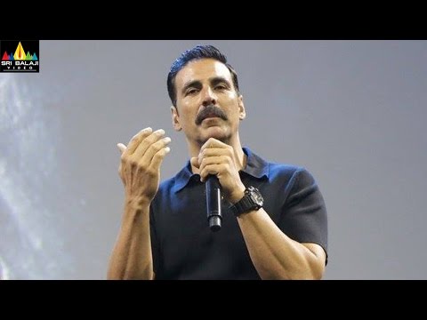 Akshay Kumar Speech at Robot 2.0 First Look Launch | Rajinikanth, Amy Jackson | Sri Balaji Video