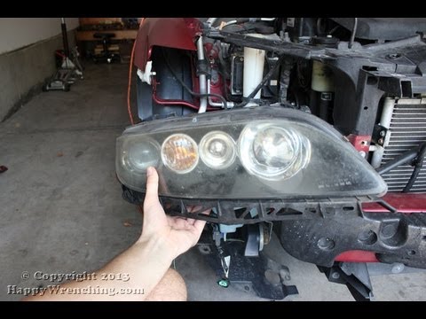 Mazda 6 Headlight Removal And Replacement