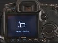 Canon EOS 40D Menu Demonstration