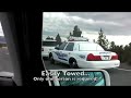 Decoy Cop Car Stops Traffic!