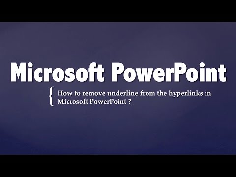 how to remove underline from a hyperlink