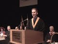 Valedictorian, Fraser Snelgrove, delivers his address to the VCC graduating class, June, 2009. A proud father records the event. Pictures can bee seen at: http: //web.me.com/toby.snelgrove.mac/Frasers_Grad/Photos.html
