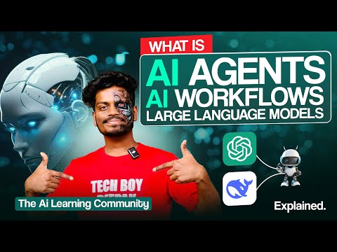 🚨Learn AI From Basics | AI Agents | LLMS | Workflows | ⁨@tech.boy.deepak⁩