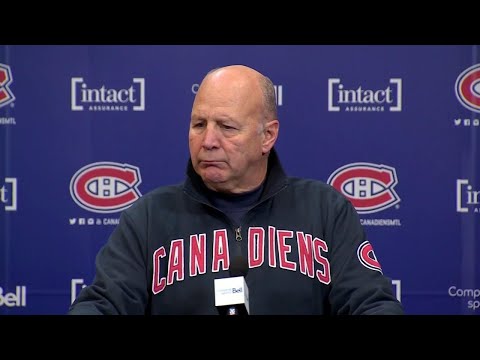Video: Julien looking for a bounce back from Canadiens following loss to Coyotes
