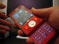 we just received the w910i in both red and black.  love the phone.  easy to use interface like every sony ericsson phone.  one thing that i don't like is how the keys are so close to each other in each column.  other than that, it's a really good phone.  they can be purchased from our site at http://www.addictedtophones.com

make your own theme program-
http://developer.sonyericsson.com/site/global/docstools/multimedia/p_multimedia.jsp

please feel free to contact us at 1-800-978-9488

thanks for watching!