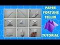 How to Make a Paper Fortune Teller