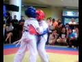 luke taekwondo Competition (2nd fight) for gold