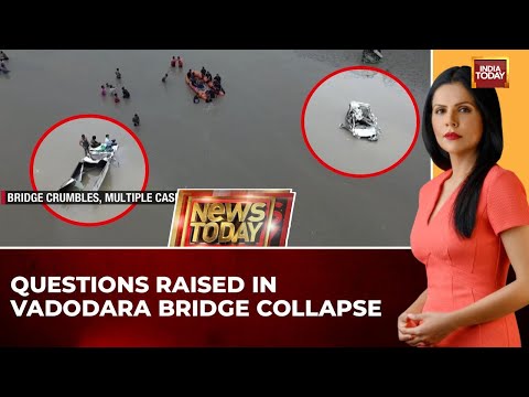 Gambhira Bridge Collapse: Multiple Casualties As Vehicles Plunge Into Mahisagar River