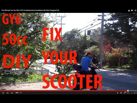 how to clean a carburetor on a 50cc scooter