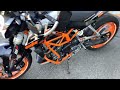 KTM 250 DUKE 250DUKE ★2016年モデル/社外マフラー/エンジンガード/スクリーン/リアフェンダ
