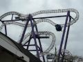 Insane coaster at Gröna Lund Tivoli, Stockholm, Sweden, on preview day