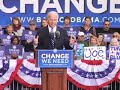 Joe Biden in Greensboro, North Carolina