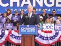 Joe Biden in Greensboro, North Carolina
