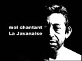 Gainsbourg - La Javanaise (cover)