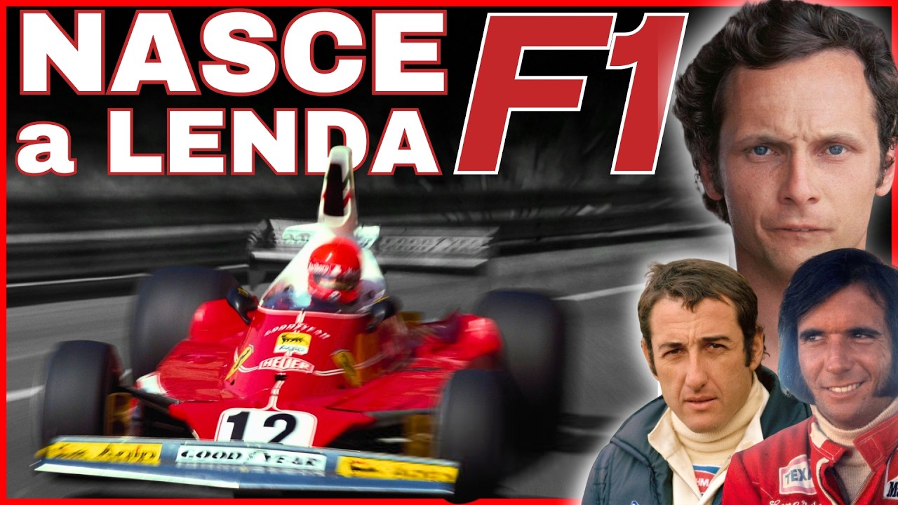 A CORRIDA em que NIKI LAUDA começou sua LENDA na FÓRMULA 1 // MÔNACO 1975!!!