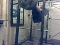 180kg (396lbs) X 5 reps full squat
