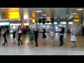 Glasgow Film Festival - Gene Kelly flashmob at Glasgow Airport