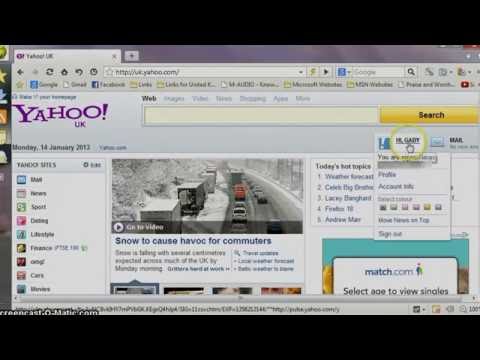 how to change password for yahoo mail