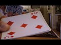 A very simple trick, once you get the hang of double-lifting cards.