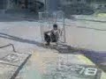 burness in a cage
