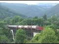 Zugbegegnung in Ludwigstadt / Train meeting in Ludwigstadt