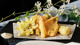 RECIPE ALERT! Japanese Beer-Battered Frito Misto, Beer-Battered Tacos, & Fried Corn on the Cobb! by Tastemade